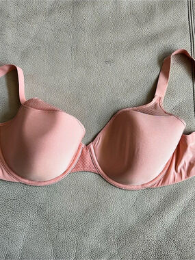 Vanity Fair Cooling Touch Full Coverage Underwire Bra Pink 38D Like New